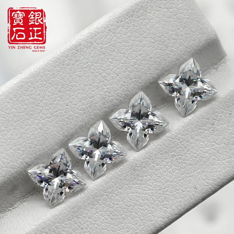 6A Grade Lily Cut D Color Moissanite