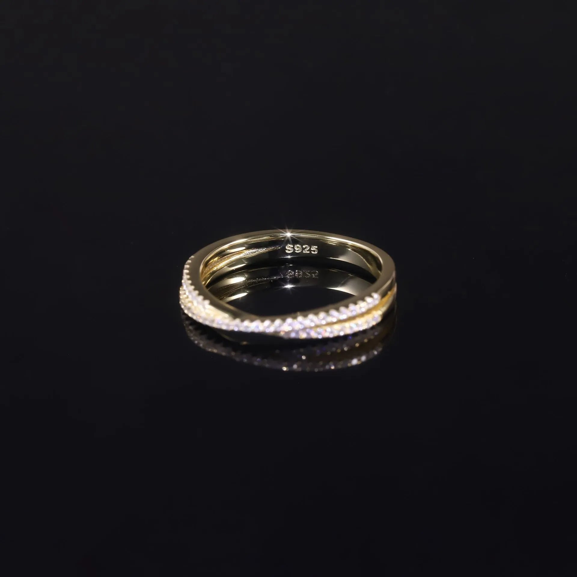 Unisex Stack Mini Lab Diamond Moissanite Rings Multi Wear