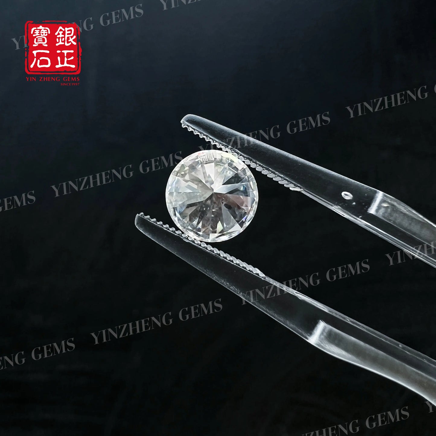 6A Grade Round D Color Moissanite 3.0-10.0MM