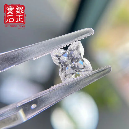 6A Grade Lily Cut D Color Moissanite