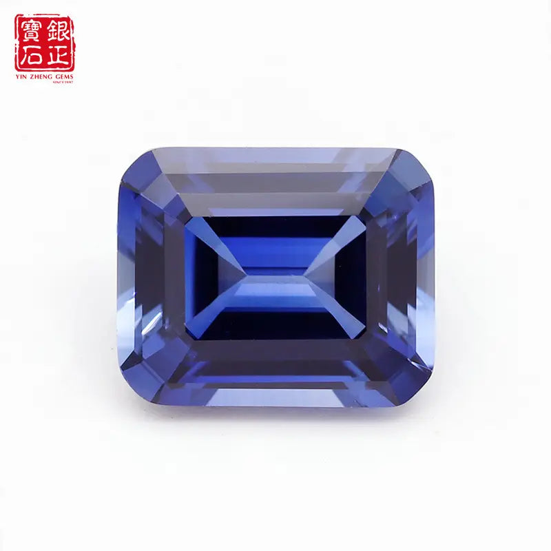 18 Kinds Precision Cut Colored Gemstones | Emerald Cut Gemstone Series