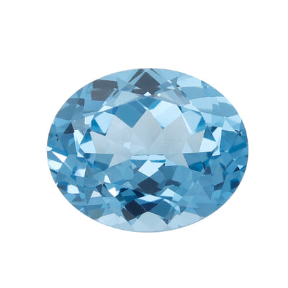 Flame Melted Exceptional Santa Maria Blue Spinel Oval Cut