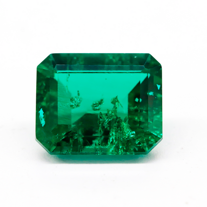 Hydrothermal Lab Zambian Emerald Emerald Cut