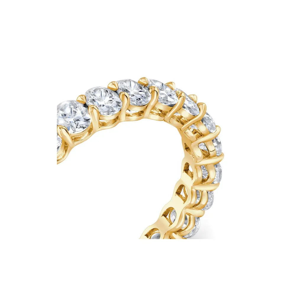 10pt 15pt 30pt 50pt Full Pave Stackable Band Ring|Light Luxury Dainty S925 Sterling Silver Moissanite Ring