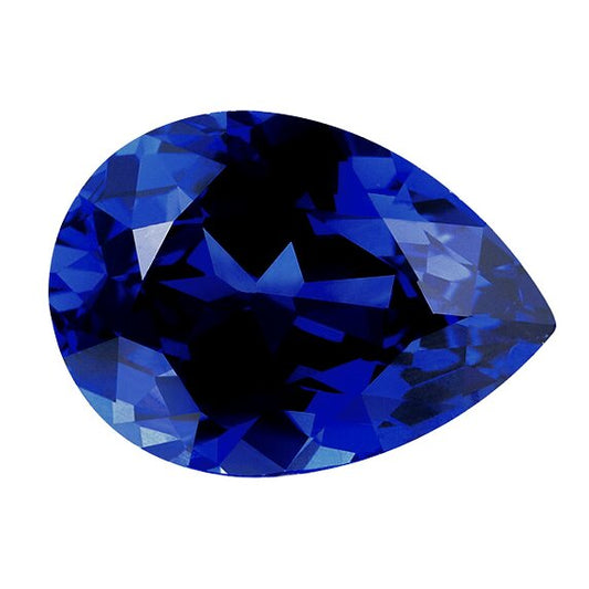 Czochralski Cultivate Sapphire Pear Shape
