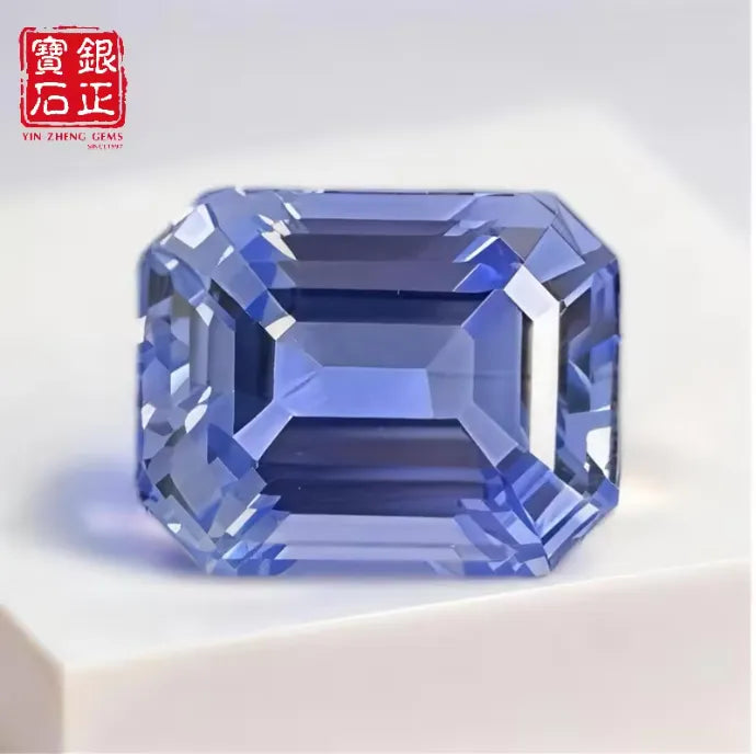 5A Lab Grown Cornflower Blue Sapphire Mixed Shapes Assortment