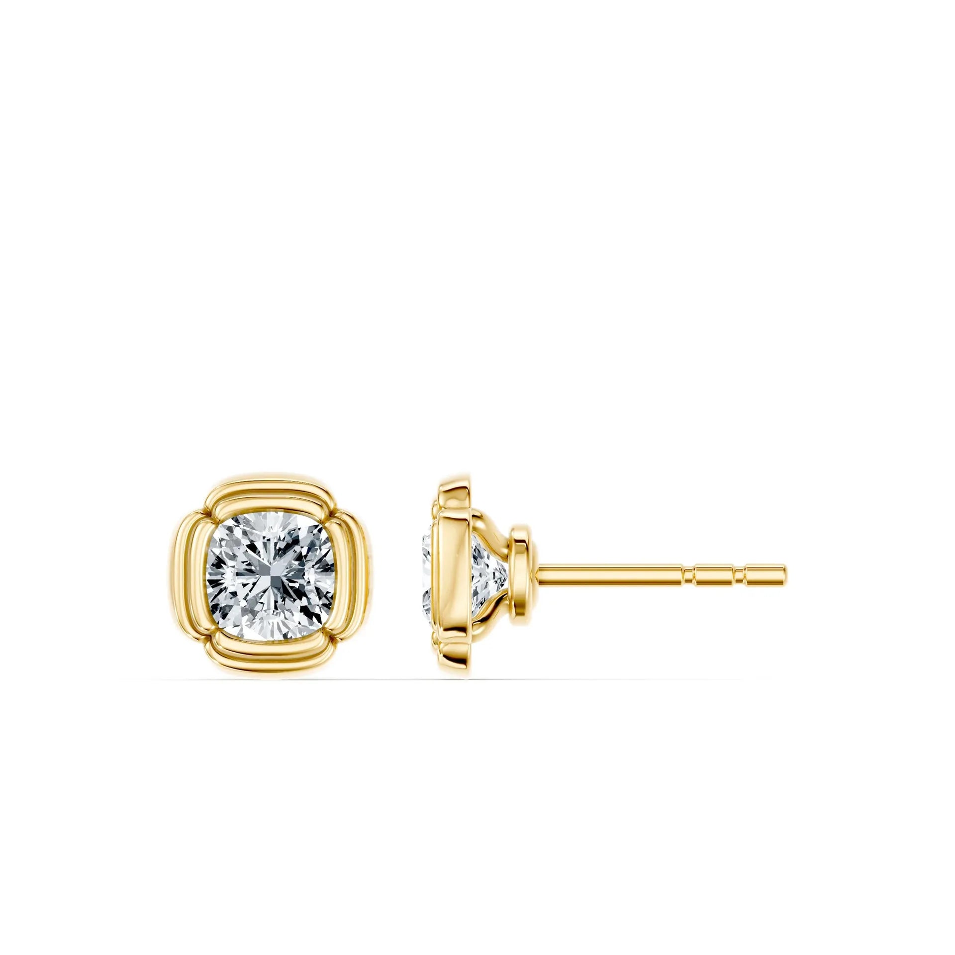 Dainty Minimalist 1CT Moissanite Stud Earrings