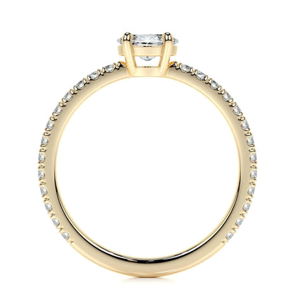 Hot Selling Elegant Stackable Band Ring Set | Niche Light Luxury Fashion Gold Plated S925 Sterling Silver Moissanite Rings