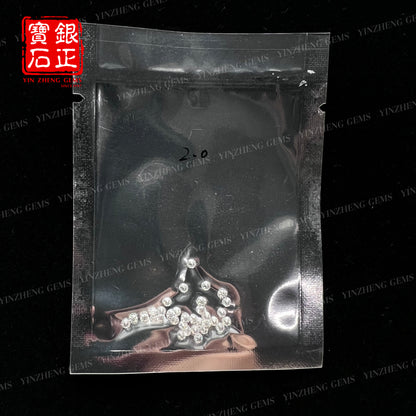 YinZheng 6A Grade Round Shape D Color Small Size Moissanite 0.8-2.9mm 1ct/Pack Loose Moissanite Stone For Making Jewelry