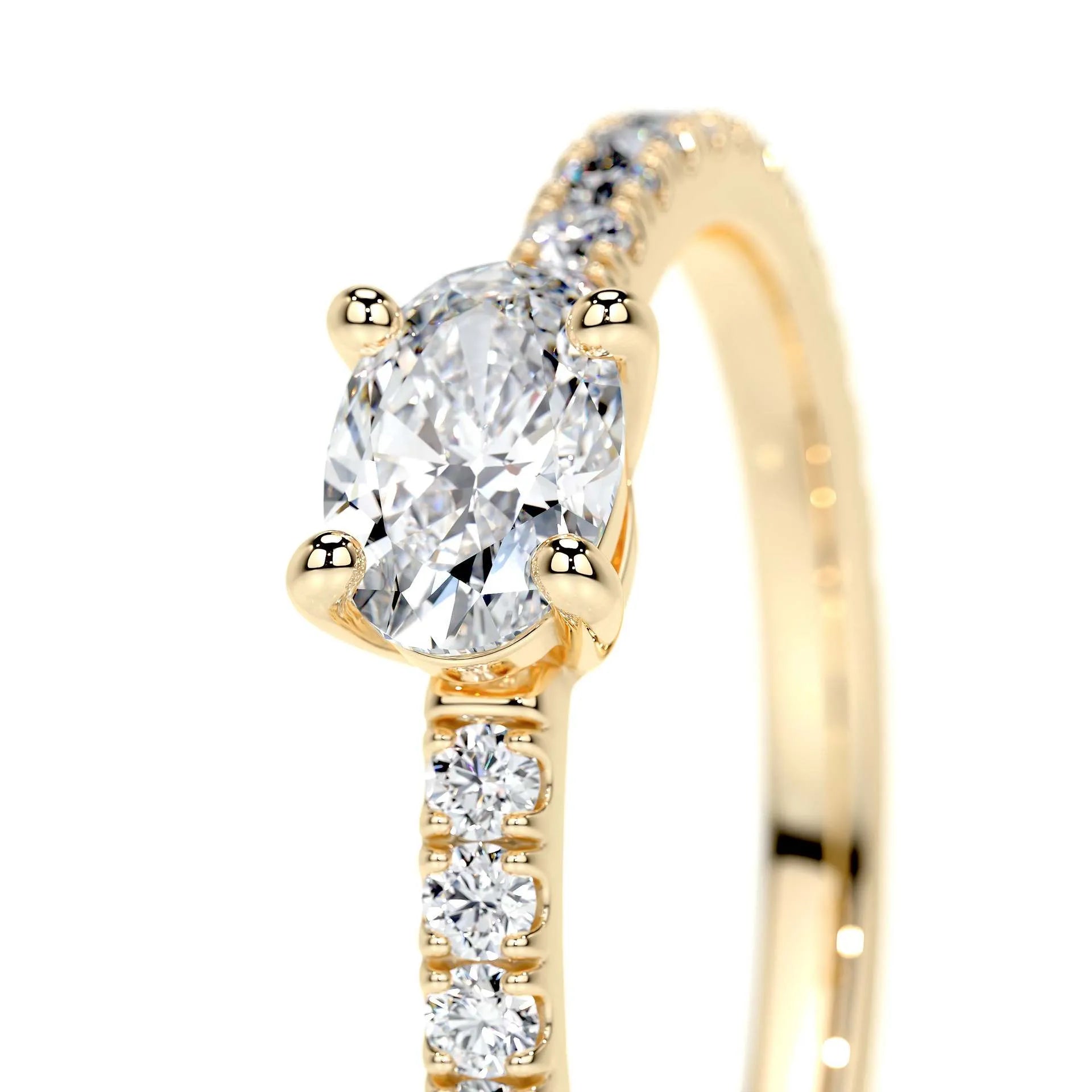 Hot Selling Elegant Stackable Band Ring Set | Niche Light Luxury Fashion Gold Plated S925 Sterling Silver Moissanite Rings