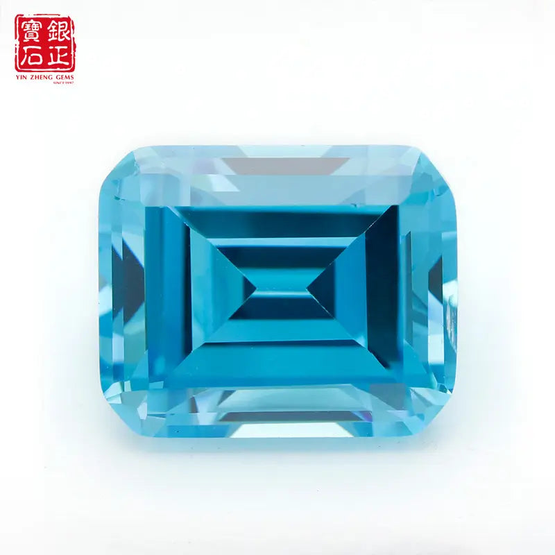 18 Kinds Precision Cut Colored Gemstones | Emerald Cut Gemstone Series