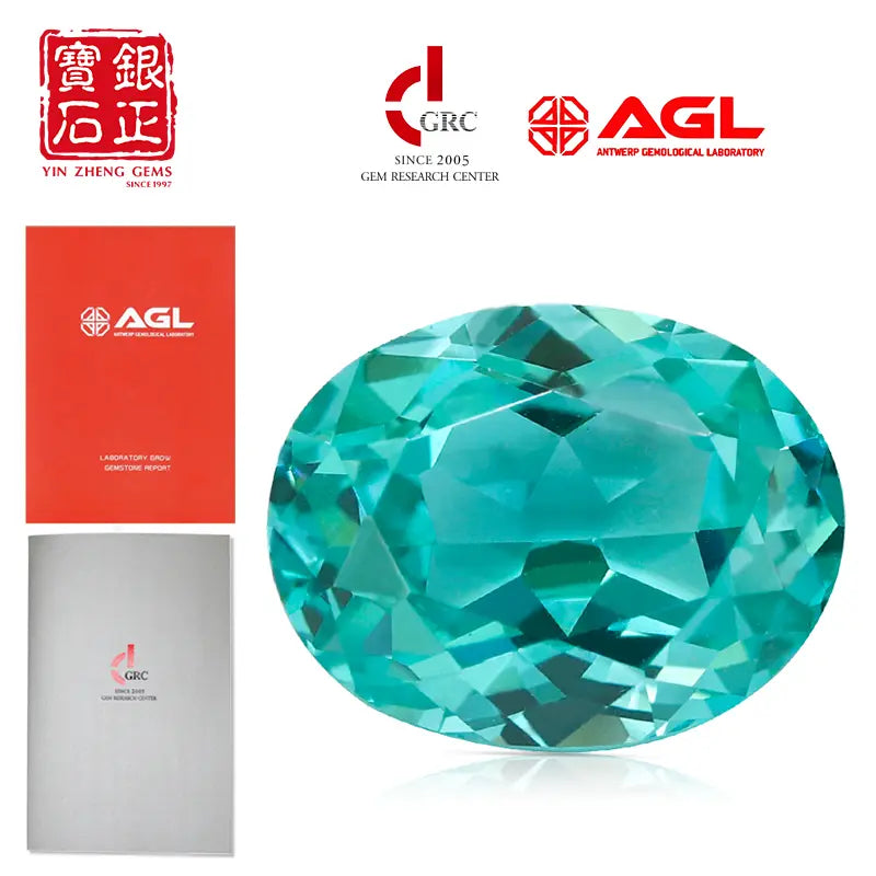 Precision Cut Paraiba Oval Shape