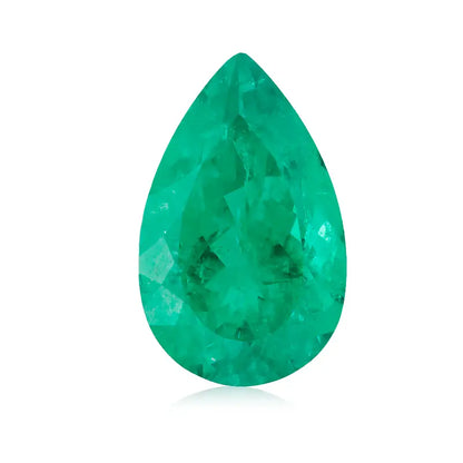 Lab Grown Colombia Emerald Pear Shape
