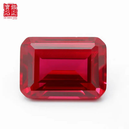 18 Kinds Precision Cut Colored Gemstones | Emerald Cut Gemstone Series