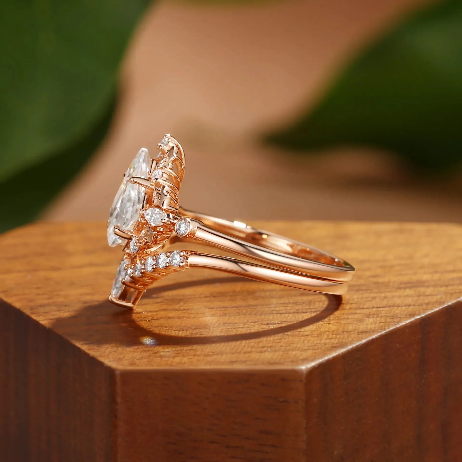 1CT Kite Cut Unique Moissanite Ring For Women| Minimalist Luxury S925 Sterling Silver Stackable Wedding Ring