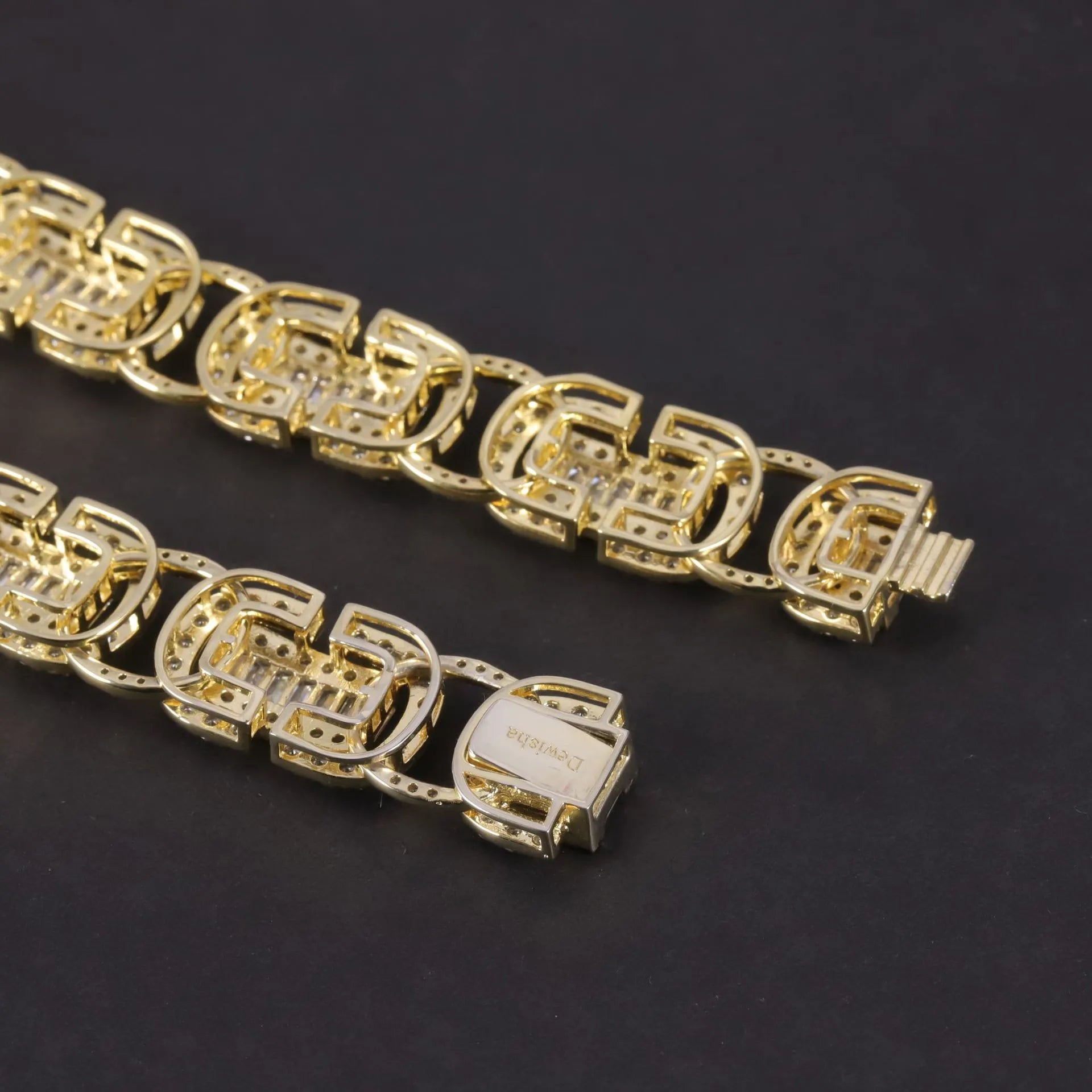 Unique Full Iced Cuban Link Necklace| 15mm Wide Trendy Hip Hop S925 Sterling Silver Cubic Zirconia Chain