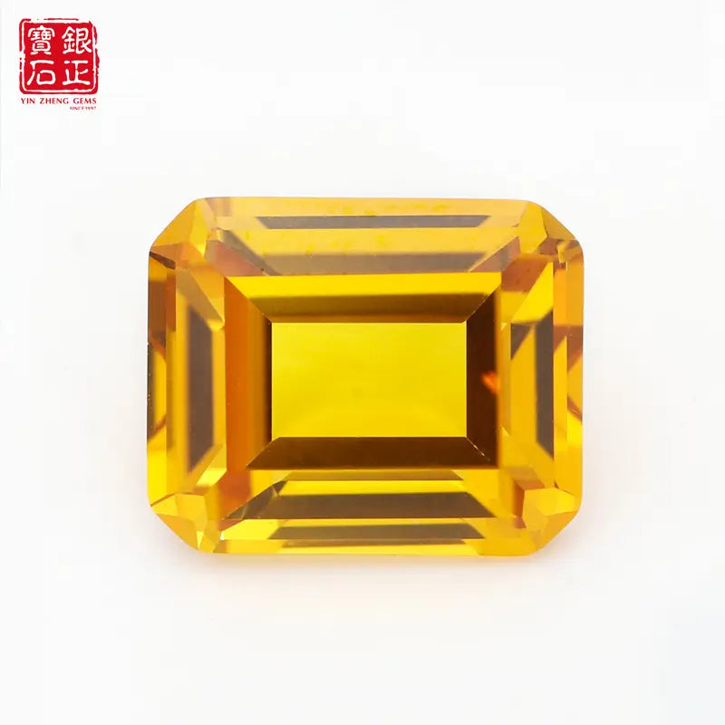 18 Kinds Precision Cut Colored Gemstones | Emerald Cut Gemstone Series