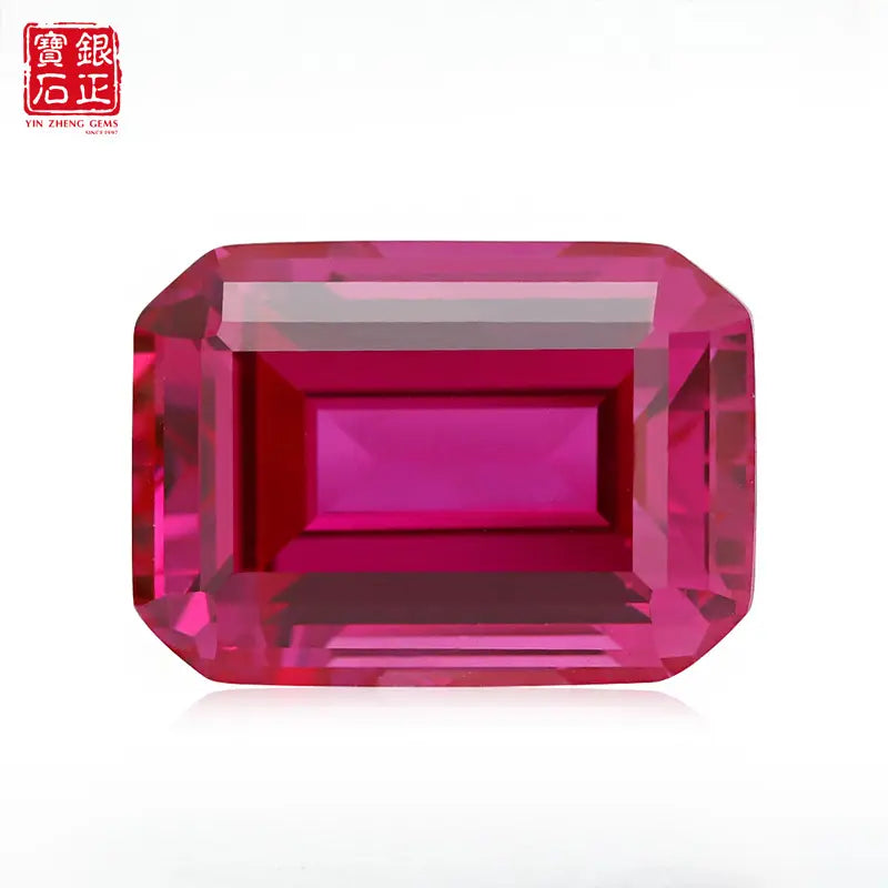 18 Kinds Precision Cut Colored Gemstones | Emerald Cut Gemstone Series