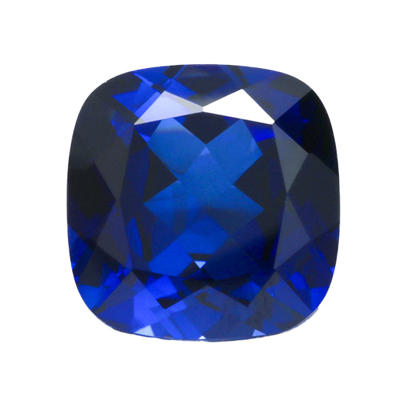 5A Lab Grown Sapphire Square Cushion