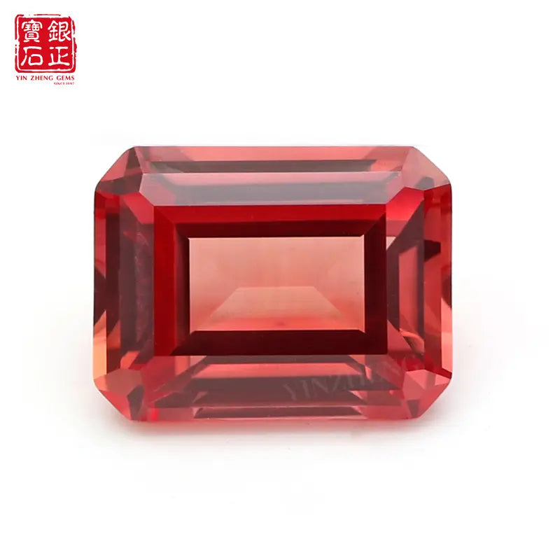 18 Kinds Precision Cut Colored Gemstones | Emerald Cut Gemstone Series